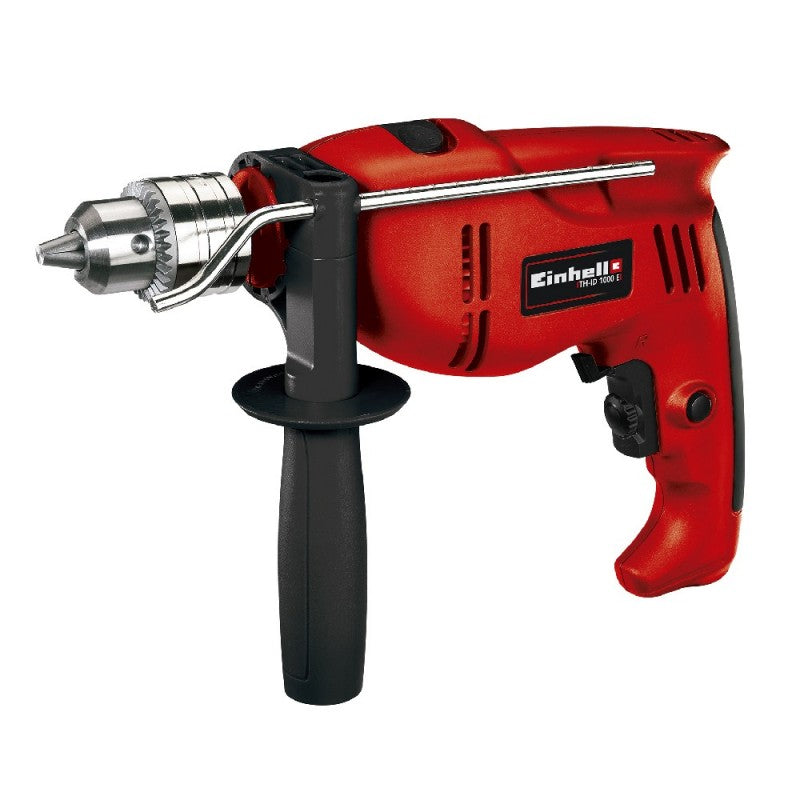 COMBO Taladro percutor 1/2 1010W TH-ID1000E kit + Amoladora 4 1/2 750W  TC-AG 115/750 Einhell