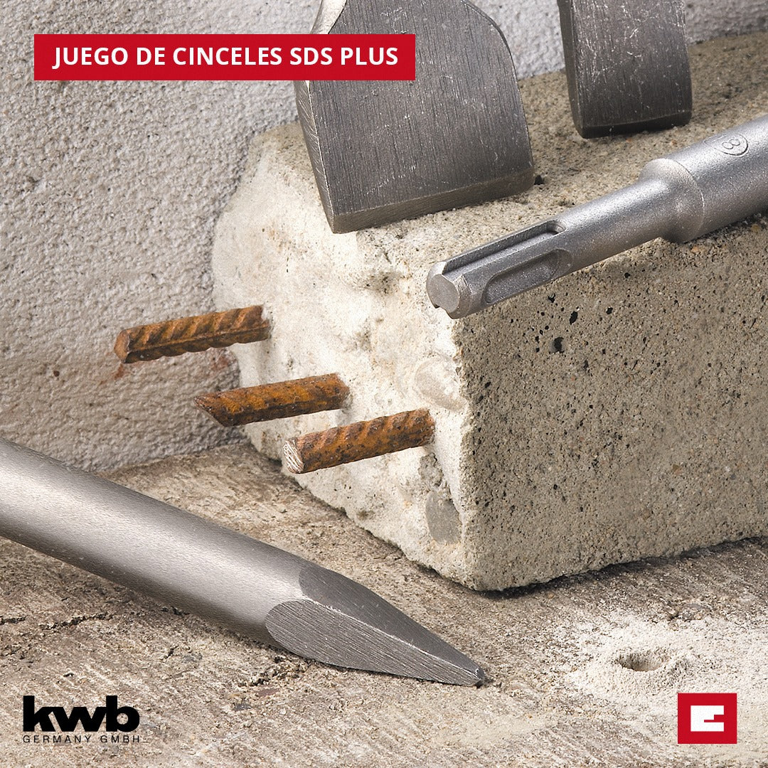 Cinceles SDS Hexagonales