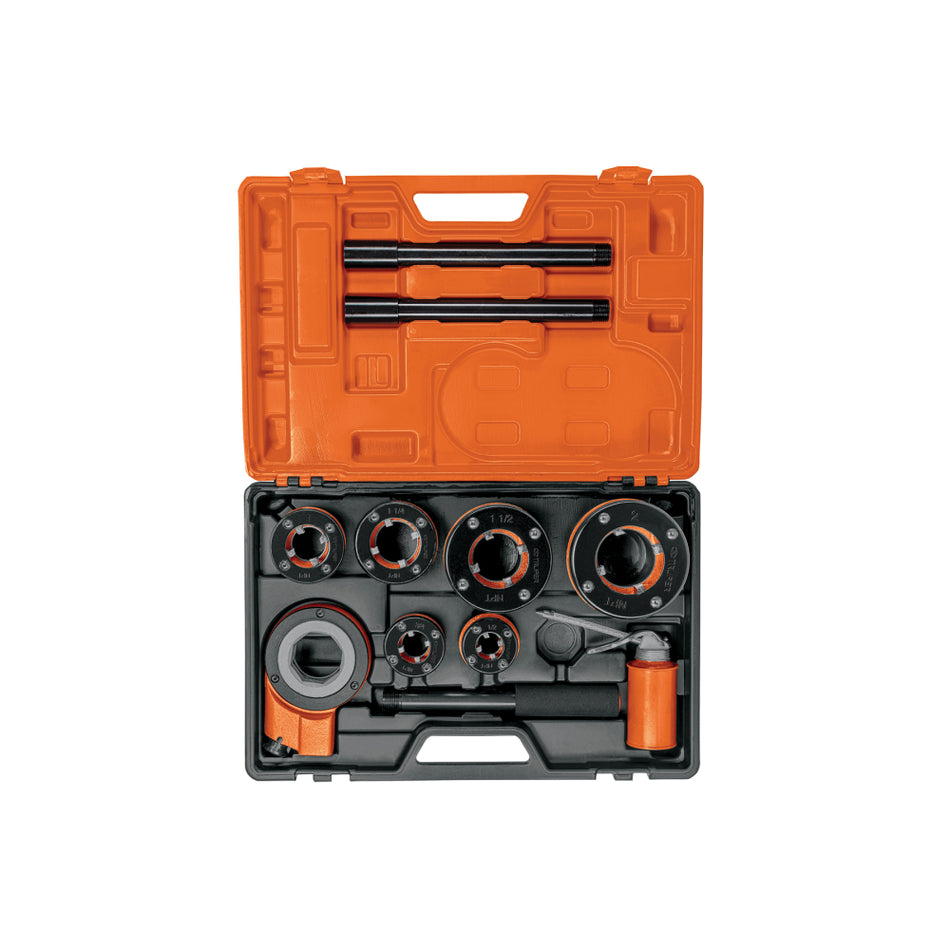 Juego de Tarrajas x 9pz Truper TA-851 Npt 1/2" A 2"