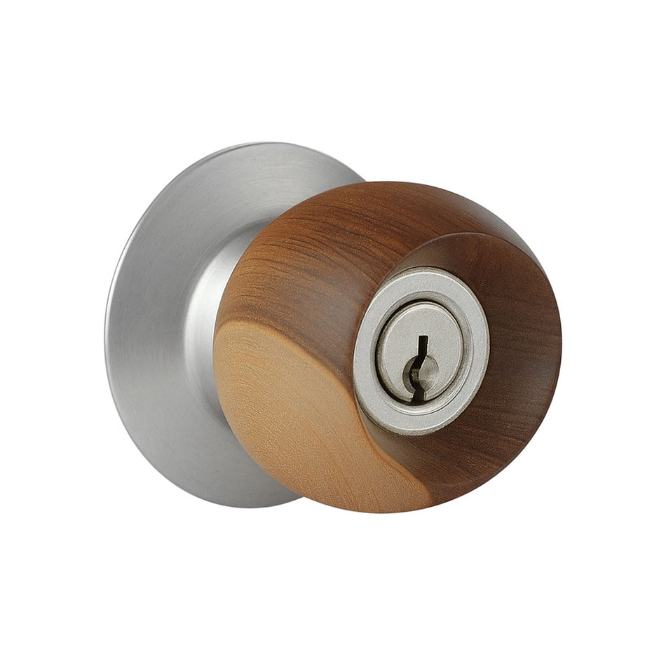Cerradura A80PD Segurex Bell Wood Platinum Entrada Principal