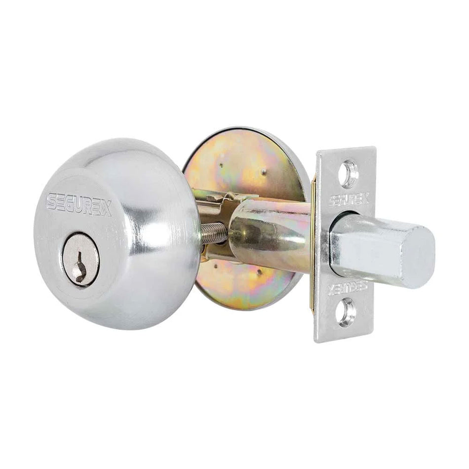 Cerrojo Segurex Sencillo B360PX Cromo Mate