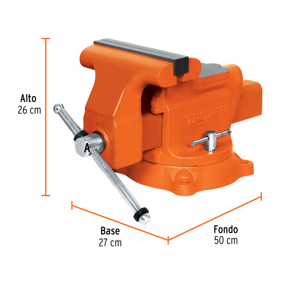 Prensa de Banco Truper TA-8 7-7/8"