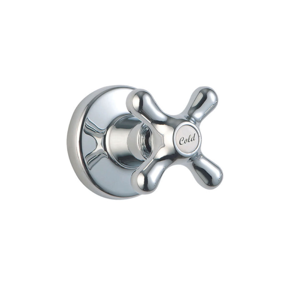 Registro Ducha Monza Cruz Cromo + Regadera Stretto