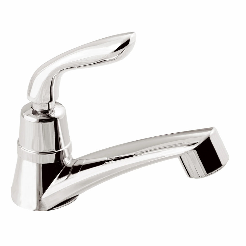 Llave Lavamanos Monza Antic Cromo + Acople Stretto