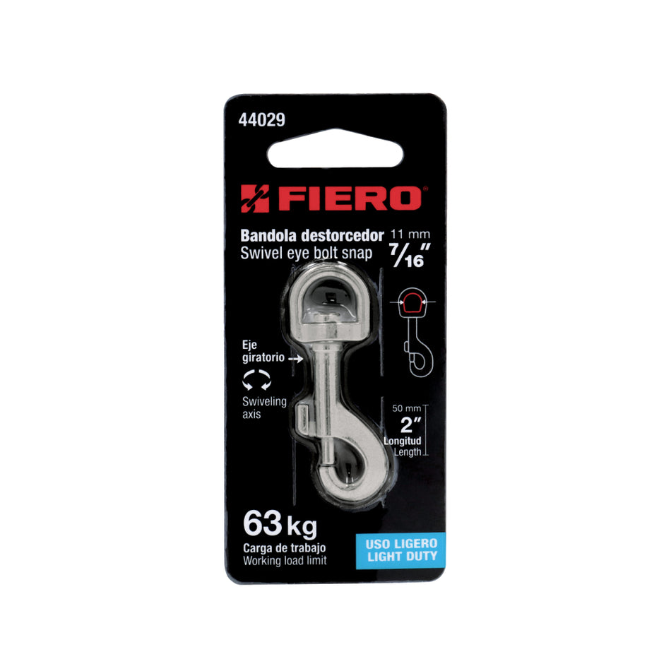 Mosqueton Fiero BDZ-2 2 Cap 63Kg