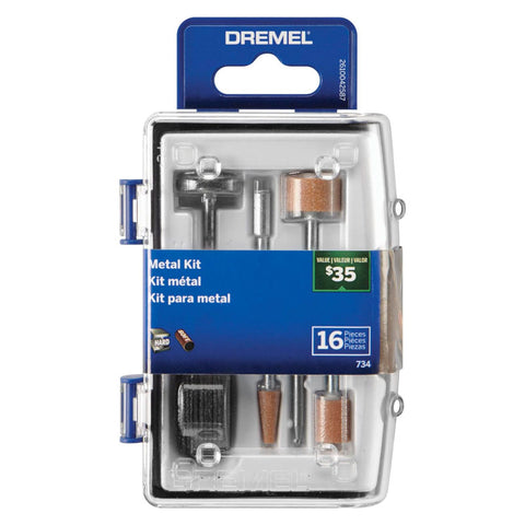 Kit Accesorios Metal Dremel 734 X 16pz