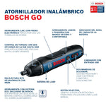 Atornillador Inalámbrico Bosch GO 3.6V 3601 + 2 BITS