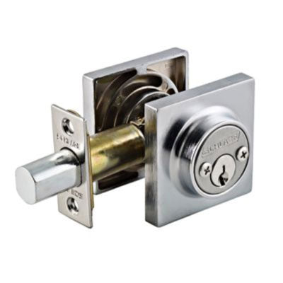 Cerrojo de Seguridad Schlage B362PX Collins Cromo Mate