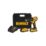 Taladro Perc Inal 1/2” DCD7781D2 20VMax BL Carg + 2bat + Est Dewalt