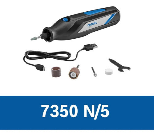 Mototool Inalambrico Dremel 7350-5 + 5 Acc