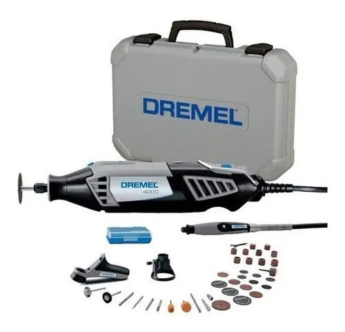 Mototool Dremel 4000-3/36 + 3 aditamentos + Eje + 36 accesorios