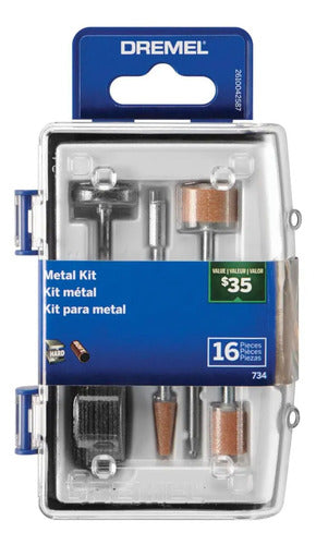 Kit Accesorios Metal Dremel 734 X 16pz