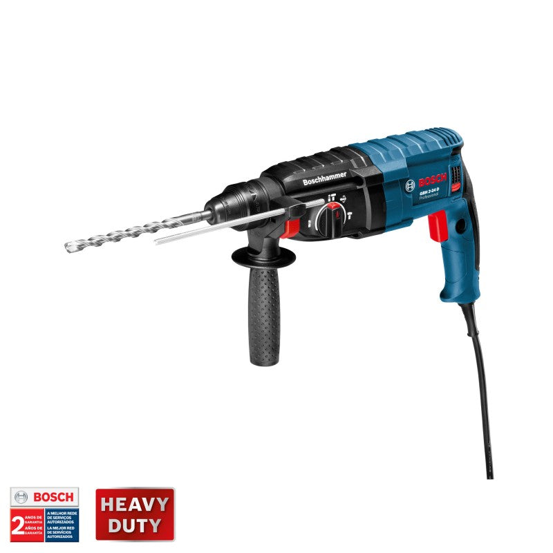 Rotomartillo Sds Plus Bosch Heavy Duty GBH 2-24 D 820w 2,7J