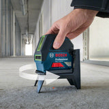 Nivel Laser Bosch GCL 2-15 G + RM1 + Maleta Luz Verde