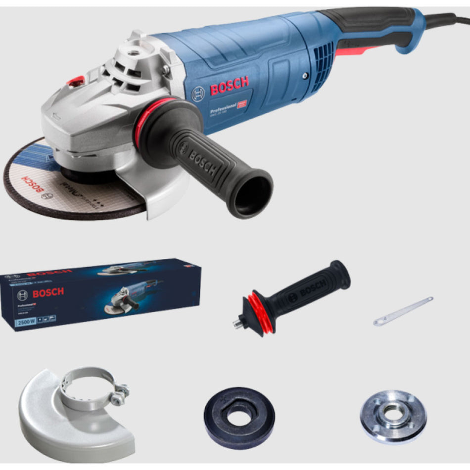 Pulidora 7" Bosch Vulcano Heavy Duty GWS 25-180 2500w