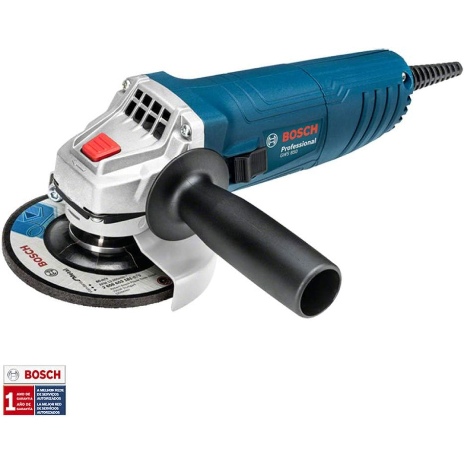 Pulidora 4-1/2" Bosch Pro GWS 850 + 3 Discos + Maletín