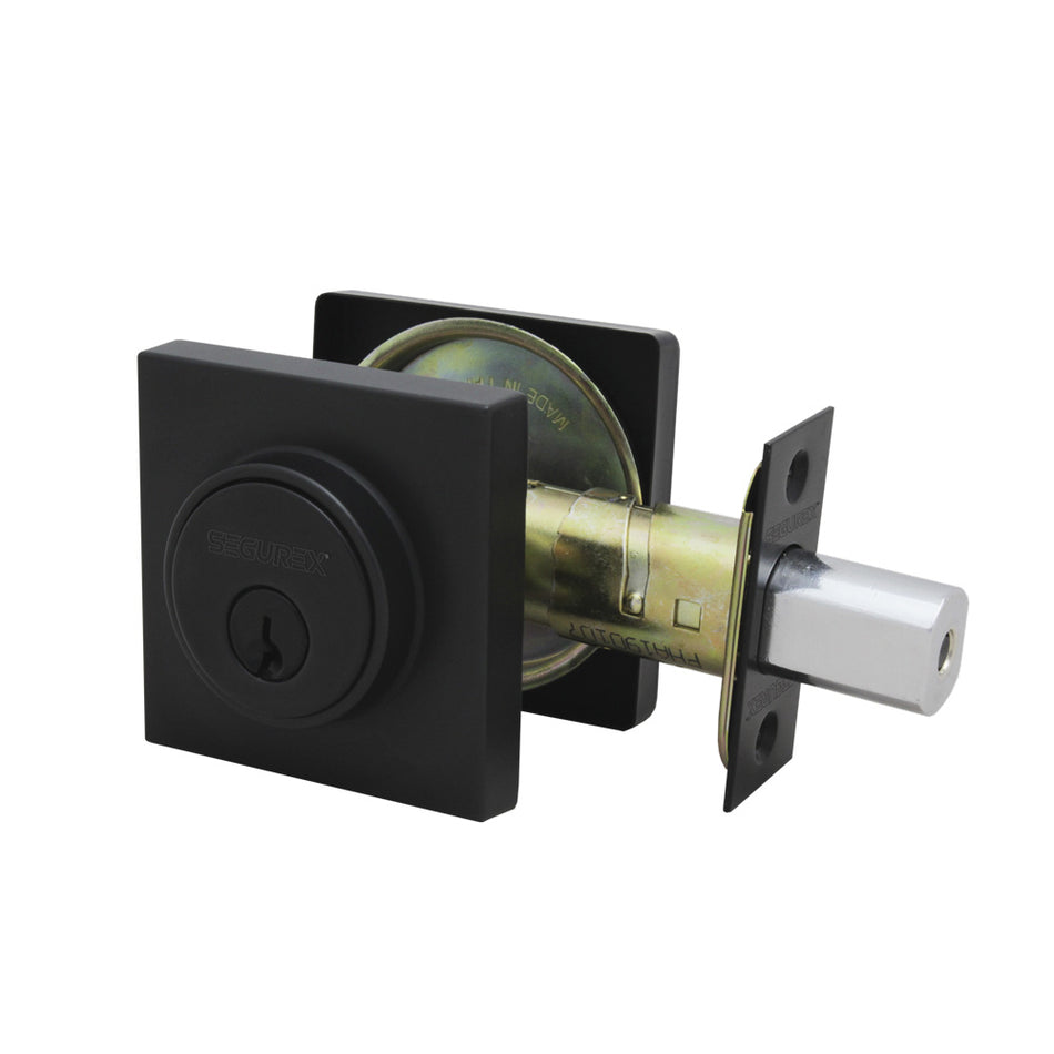 Cerrojo de Seguridad Segurex B360 Tairona Negro Mate