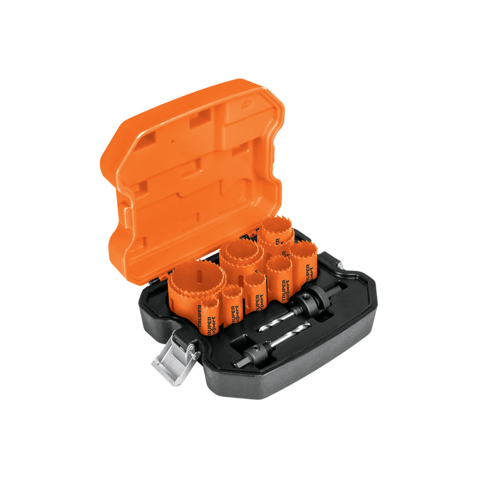 Juego Sierras Copa Truper KITB-11 3/4 a 2-1/2 x 13 pz