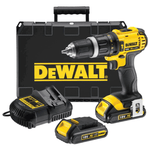 Taladro Percutor Inalámbrico 1/2" 20V Máx DCD785C2 DeWalt + 2 Bat + Carg + Est