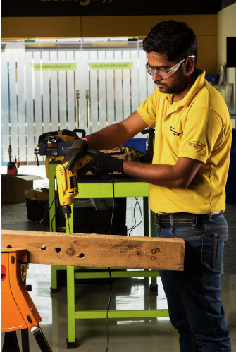 Taladro Rotación Industrial Alta Velocidad 3/8" DWD014 DeWalt