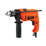 Taladro Percutor 1/2" 550w + 88 Acc HD555K88 Black + Decker